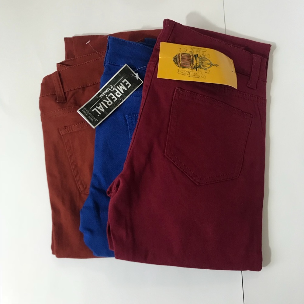 NWT Pants bundle size 3 Three colors